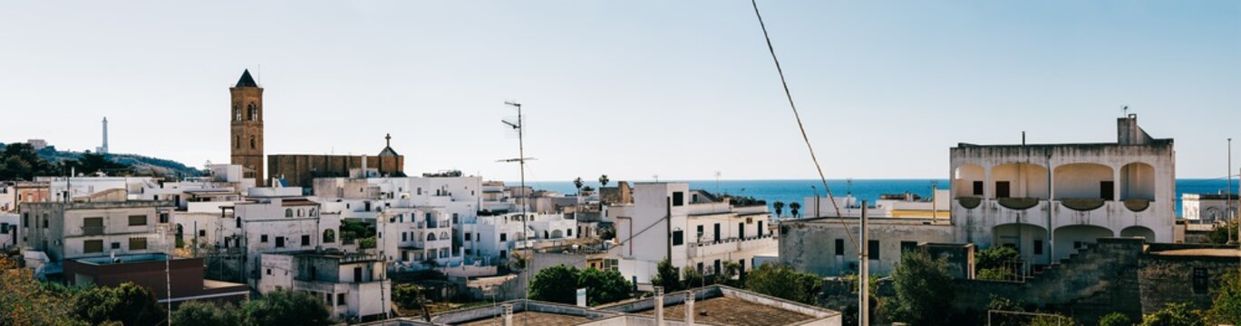 Italian Seaside Town Panorama