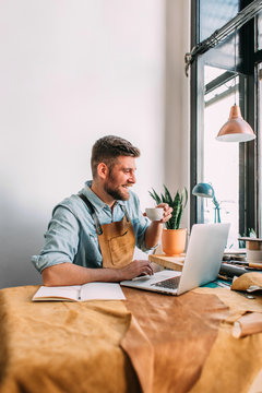 A Man Who Makes Bags