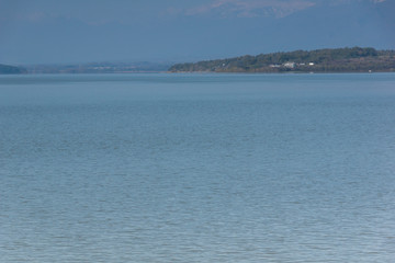 Panorama of Koprinka Reservoir, Bulgaria