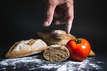 pan y tomate