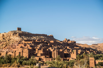 Fototapeta na wymiar ruins of the ancient city in morocco
