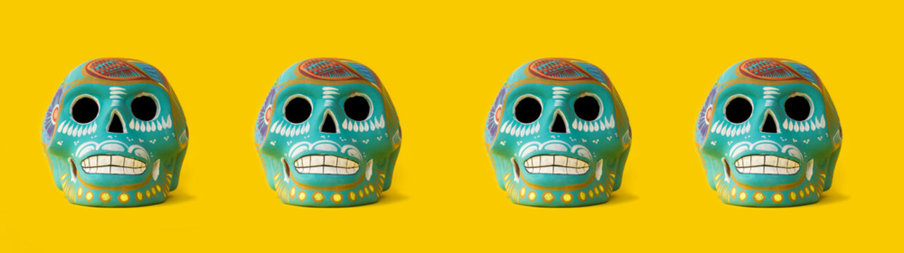 Mexican skulls