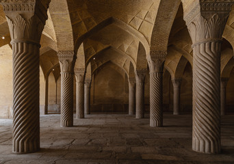 Inside the mosque, Shiraz, Iran