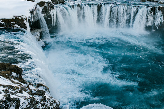 Godafoss Waterfall in Iceland