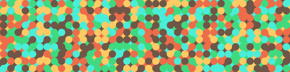 Colour Dots Universe art background design illustration