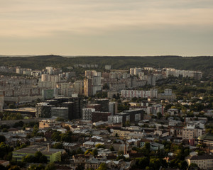 view of the city 