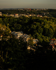 night view of the city