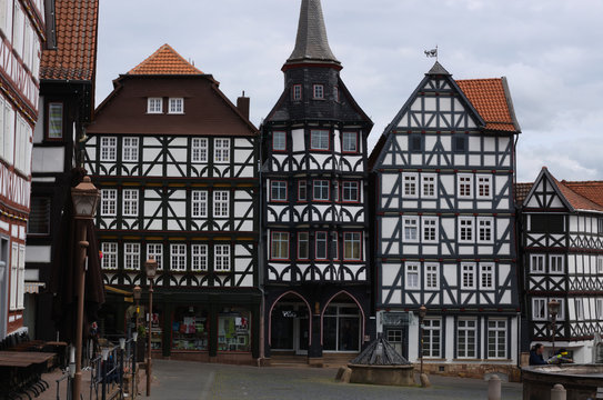 fachwerkh&auml;user in der innenstadt von fritzlar