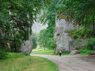 Ojcowski Park Narodowy, Skały, szlaki Turystyczne w Polsce Góry - obrazy, fototapety, plakaty