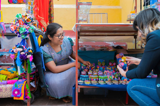 Nahuatl woman business owner, Mexico