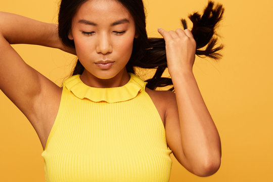 Hair conditioner portrait