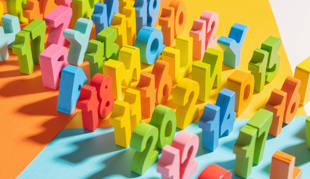 Colorful Letters/Numbers