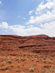 Red Arizona Hillside