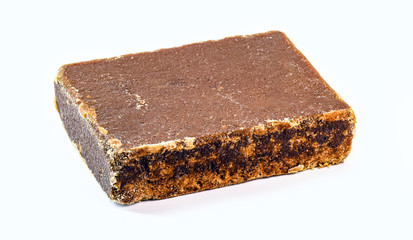 typical cane and molasses sweets, isolated on white background, made in brazil and latin america, typical latin american cuisine. Sweets typical of the June and July festivals.
