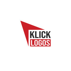 click logos vector logo design