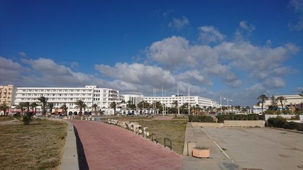 Port de pêche hammamet, Tunisie