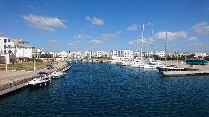 Port de pêche hammamet, Tunisie