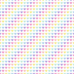 Rainbow Colors Seamless Pattern - Colorful and bright repeating pattern design