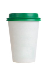 coffee paper cup not white background