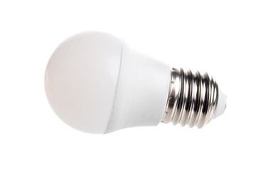 electric LED lamp on a white background