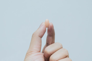 The patient is taking the tablet to treat chronic illness