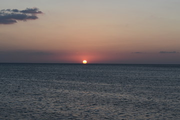 puesta de sol