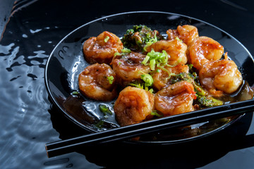 Chinese Shrimp with Broccoli