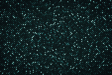 Technology illustration. Abstract futuristic background consisting of small squares and pixels. 