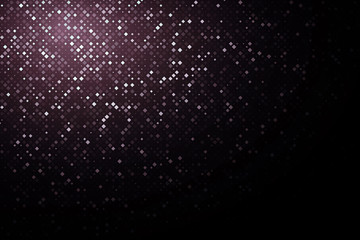 Technology illustration. Abstract futuristic background consisting of small squares and pixels. 