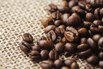 coffee. Roasted coffee beans background