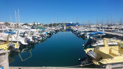 Port de pêche hammamet, Tunisie