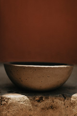 bowl of concrete