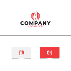 Ticket Way Logo Design Template