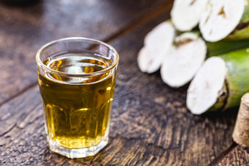 high quality distilled alcohol. Brazilian cachaça (called pinga), drip, vodka, white rum, spirits, ozo, sake or brandy.