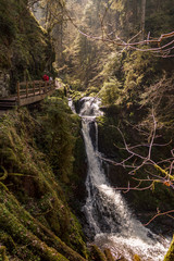 Wasserfall in der Lotenbachklamm
