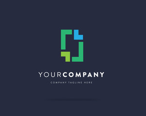 Obraz premium Professional Corporate Business Logo Design | Symbol For Marketing | Iconic Logo Template