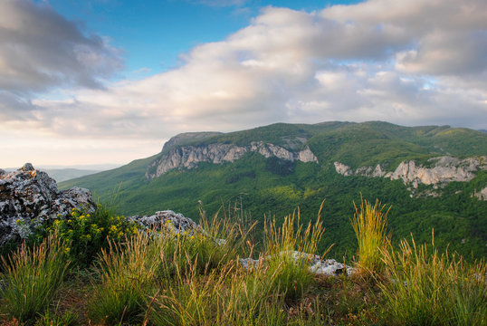 The great canyon of the Crimea