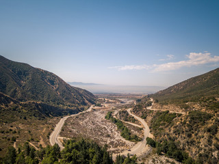 Fototapeta na wymiar Mount Baldy California mountain view