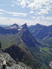 high mountain landscape