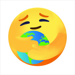 Caring Emoji, Coronavirus Emoji, Social Media World Love Care Emoji

