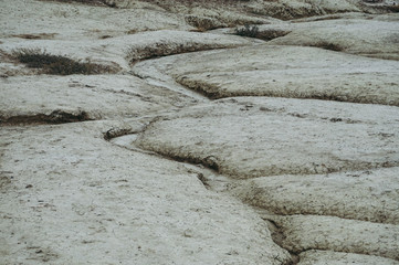 Draught, dry soil - global warming concept
