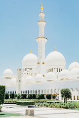 Fototapeta na wymiar Sheikh Zayed Grand Mosque 