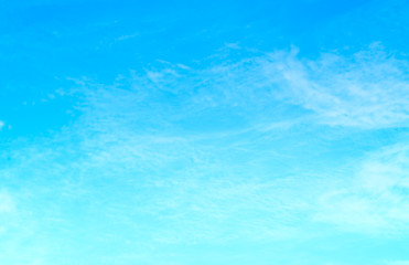 blue sky with beautiful natural white clouds