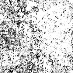 Grunge texture in black and white. Texture of dirt, chips, scuffs, dust, cracks. Dirty abstract background