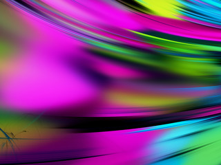 rainbow abstract fractal background 3d rendering illustration