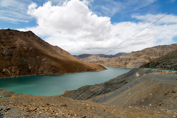  landscape mountain view in tibet