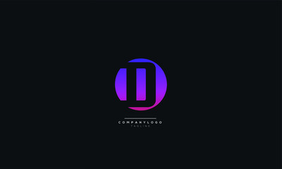 Letter D DD Logo Design Icon Vector Symbol