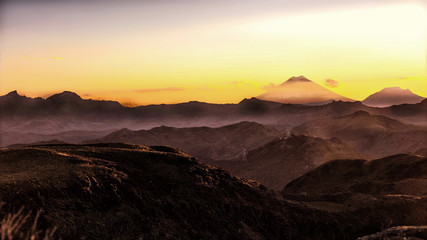 Volcan Cotopaxi Atardecer Ecuador