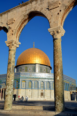 Temple Mount known as the the Noble Sanctuary of Jerusalem located in the Old City of Jerusalem, is...