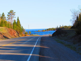 Fototapeta premium Northern Ontario Dream Road